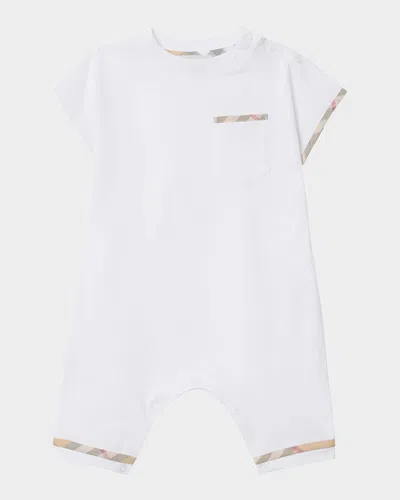 Burberry Kids' Boy's Jensen Cotton Jersey Playsuit