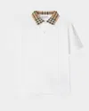 Burberry Polo Shirt  Kids Color White