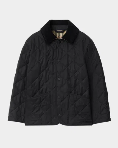 BURBERRY BOY'S MILO QUILTED JACKET