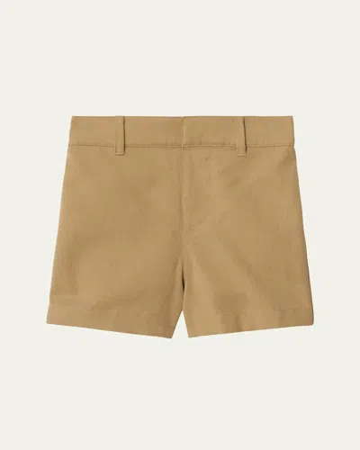 BURBERRY BOY'S OSCAR EMBROIDERED EKD SHORTS