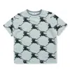 Burberry Equestrian Knight Printed T-shirt In Black