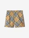 Burberry Nova-check Swim Shorts In Multi
