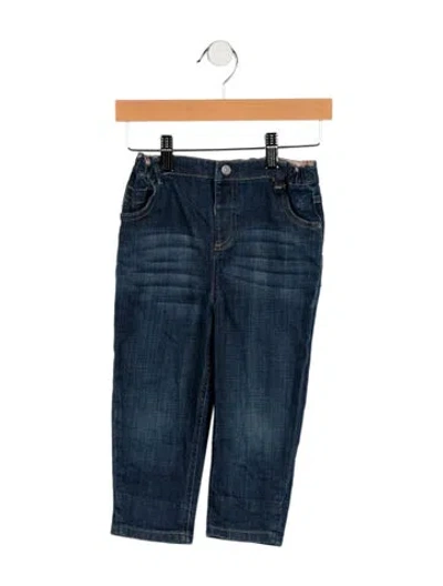 Pre-owned Burberry Babies' Boys Denim Jeans In Blue