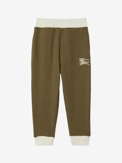 Burberry Babies'  Boys Ekd Logo Sidney Joggers In Green