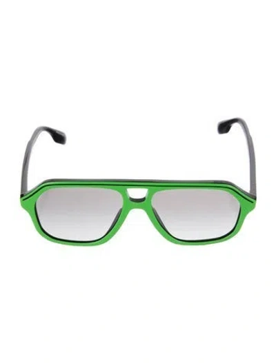 Pre-owned Burberry Babies'  Boys' Green Sunglasses In Multi