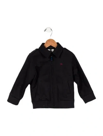 Pre-owned Burberry Babies' Boys' Jacket In Purple