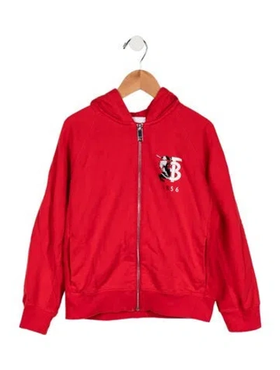 Pre-owned Burberry Kids' Boys' Jacket In Red