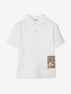 Burberry Polo Shirt  Kids Color White In White