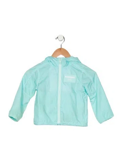 Pre-owned Burberry Babies' Boys Long Sleeve Zip Up Jacket In Blue