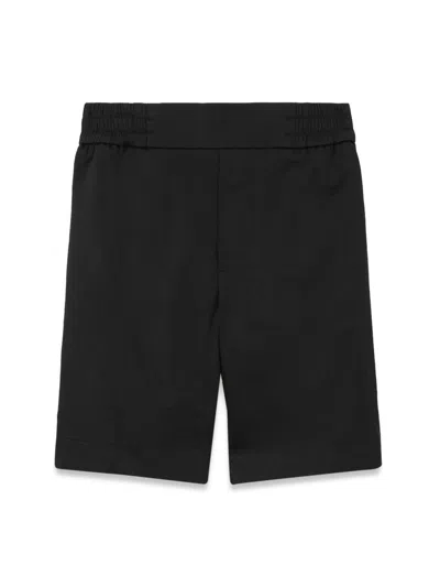 Burberry Boys' Mini Cotton Shorts In Black