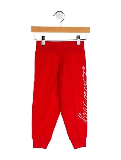 Pre-owned Burberry Babies' Boys' Sweatpants W/tags In Red