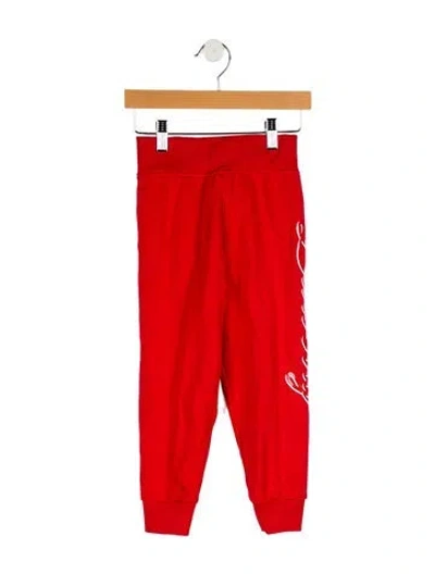 Pre-owned Burberry Babies' Boys' Sweatpants W/tags In Red