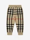 BURBERRY BOYS WOOL AND CASHMERE GERARD JOGGERS 10 YRS BEIGE