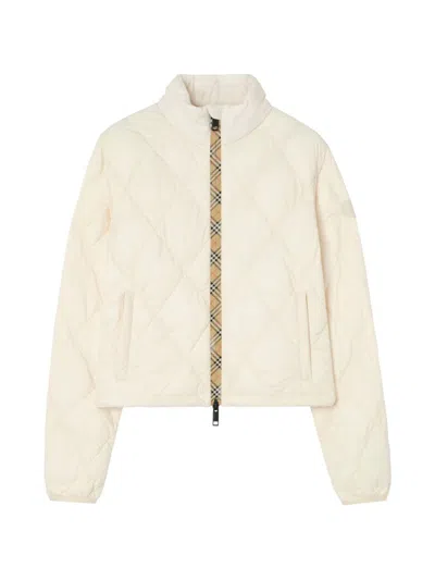 Burberry Bramford Down Jacket In Beige
