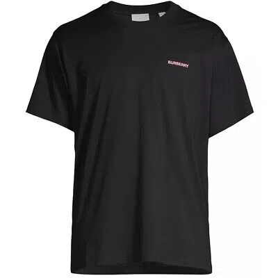 Pre-owned Burberry Branded Back Logo Black T-shirt