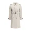 Burberry Trench Coat Belted At Waist With Epaulettes
