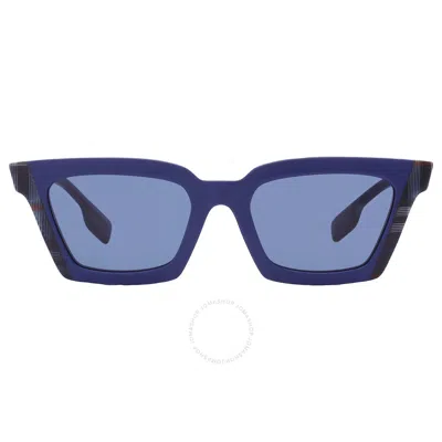 Burberry Briar Dark Blue Square Ladies Sunglasses Be4392u 405780 52