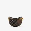 Burberry Womens Brush Bridle Cotton-blend Clutch Bag