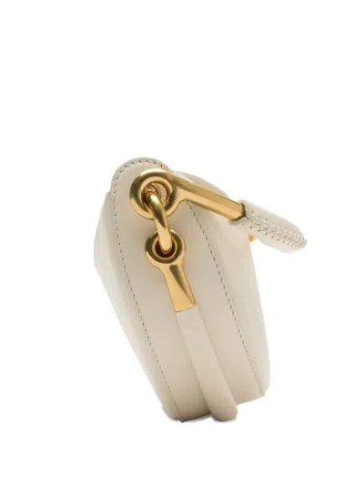 Burberry Bridle Saddle-style Clutch In Neutral