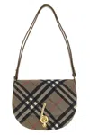 Burberry Brush Brown Bridle Small Shoulder Bag In Multi