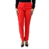 Burberry Wool-trim Pant In Bright Red