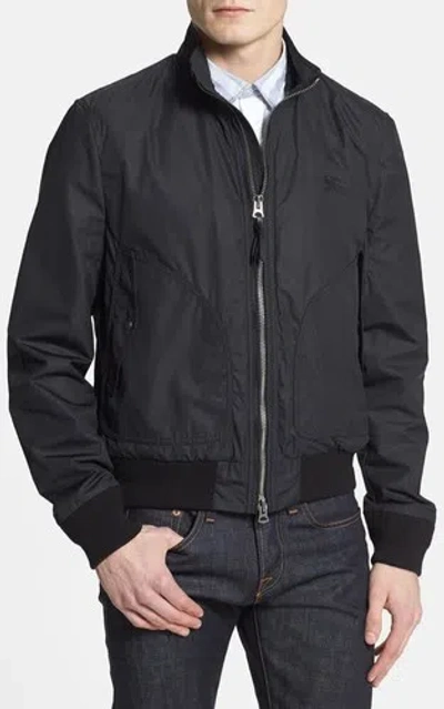 Pre-owned Burberry Brit Balton Jacket In Blue