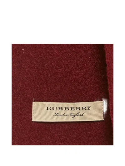 Pre-owned Burberry Brit-logo Cashmere Scarf