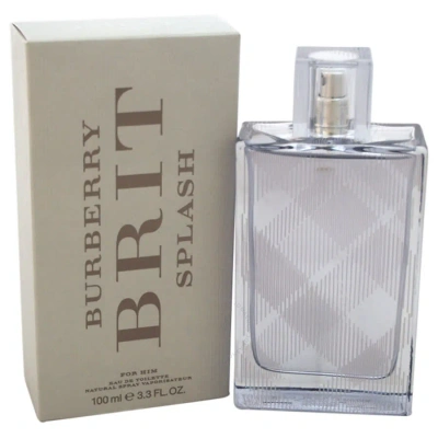 Burberry Brit Splash By  Edt Spray 3.3 oz (100 Ml) (m) In N/a