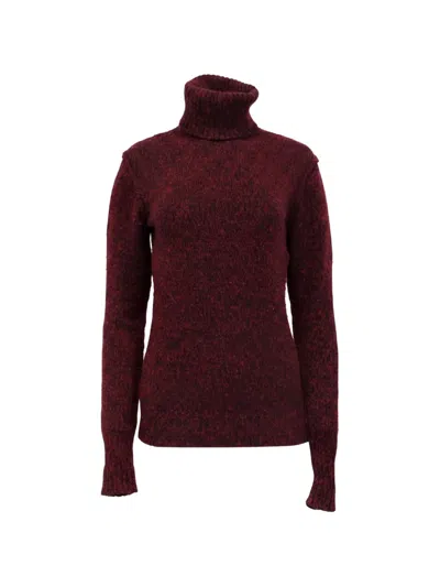 Pre-owned Burberry Brit Turtleneck Sweater In Red