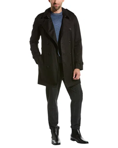 Burberry Britton Coat In Black