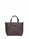Burberry Brown And Beige Bloomsbury Mini Reversible Tote Bag In Brown