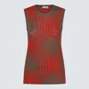 Burberry Wool And Mohair Checked Sweater In Loch Ip Check