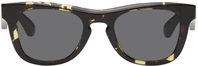 Burberry Brown Arch Facet Sunglasses In 410687