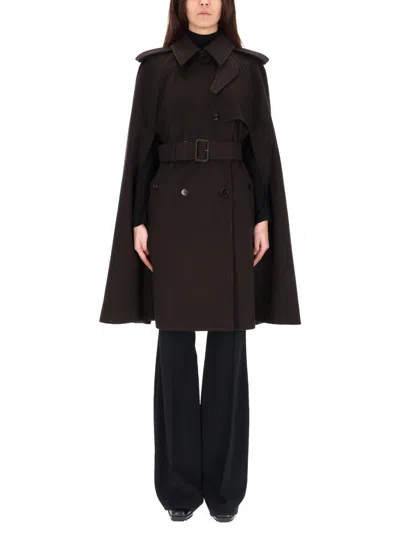 BURBERRY BURBERRY BROWN CASHMERE COAT