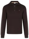 Burberry Brown Cashmere Sweater In Brown