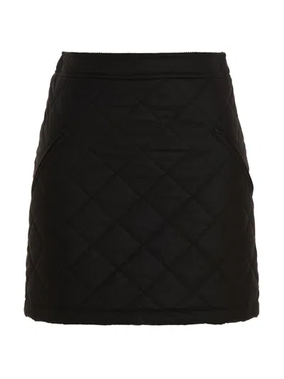 BURBERRY BROWN CASIA SKIRT