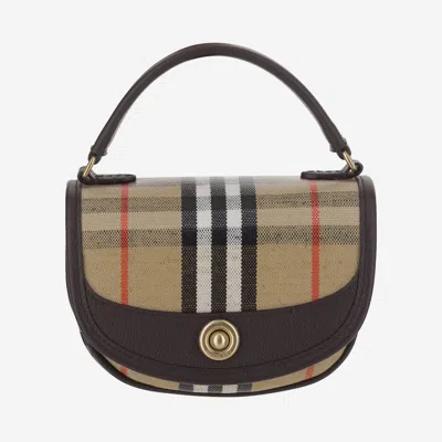 Burberry Brown Check Mini Shoulder Bag