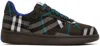 Burberry Terrace Check Sneakers In Snug Ip Check