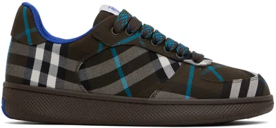 Burberry Check Terrace Low-top Sneakers In Multi