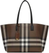BURBERRY BROWN CHECK TOTE
