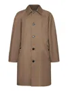 Burberry Men Chevington Reversible Cotton Coat In Brown
