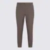 Burberry Trousers Walnut Beige In Brown