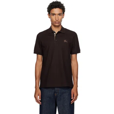 Burberry Brown Cotton Polo