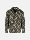 Burberry Brown Cotton Shirt In Brown