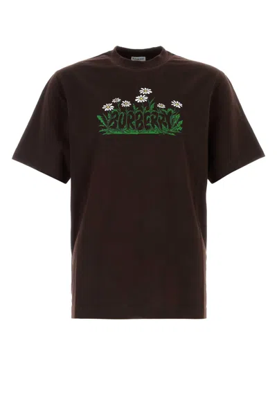 Burberry Brown Cotton T-shirt