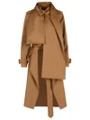 Burberry Long Belted Trench Coat Epaulettes