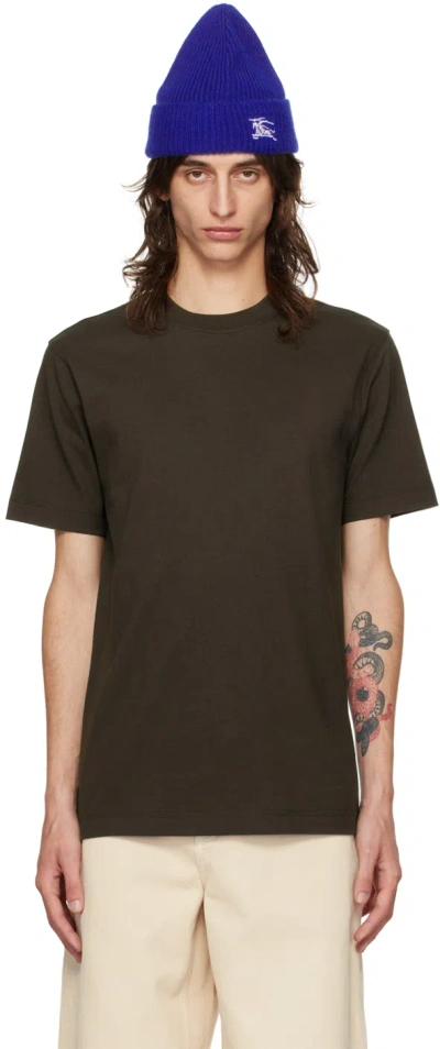 Burberry Brown Fox T-shirt In Snug