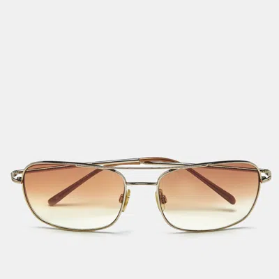 Pre-owned Burberry Brown Gradient B 3007 1002 Square Sunglasses