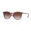Burberry Brown Gradient Phantos Ladies Sunglasses Be4380d 401813 51