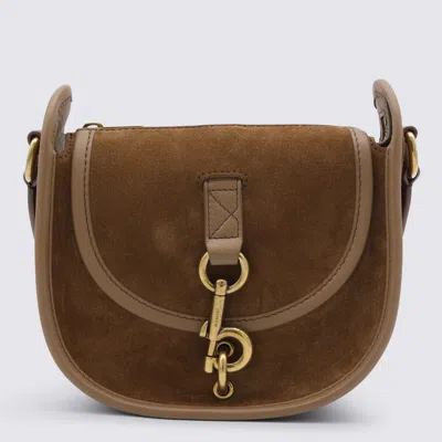 Burberry Brown Leather Crossbody Bag